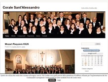 Tablet Screenshot of corale-santalessandro.net